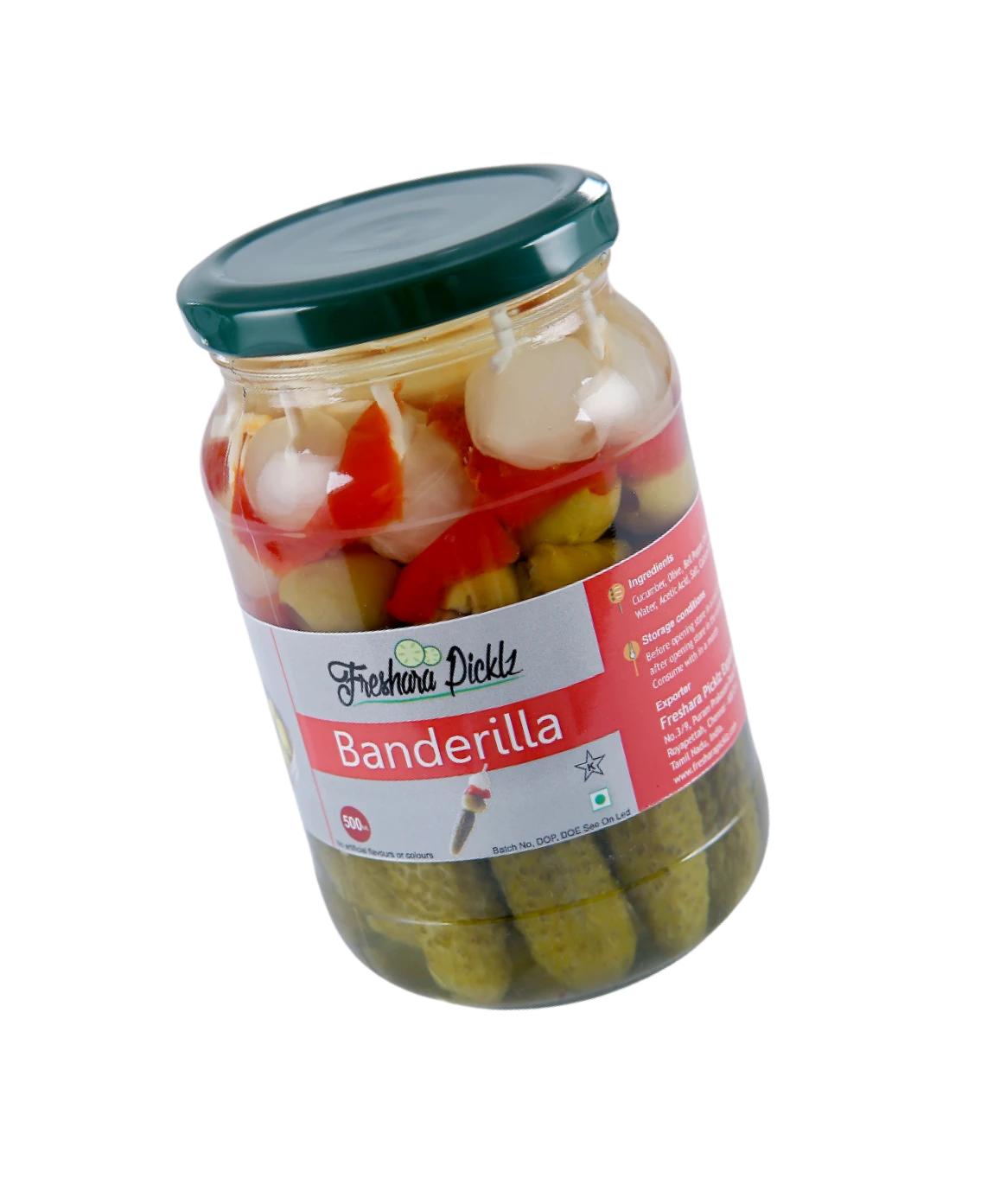 pickled gherkins